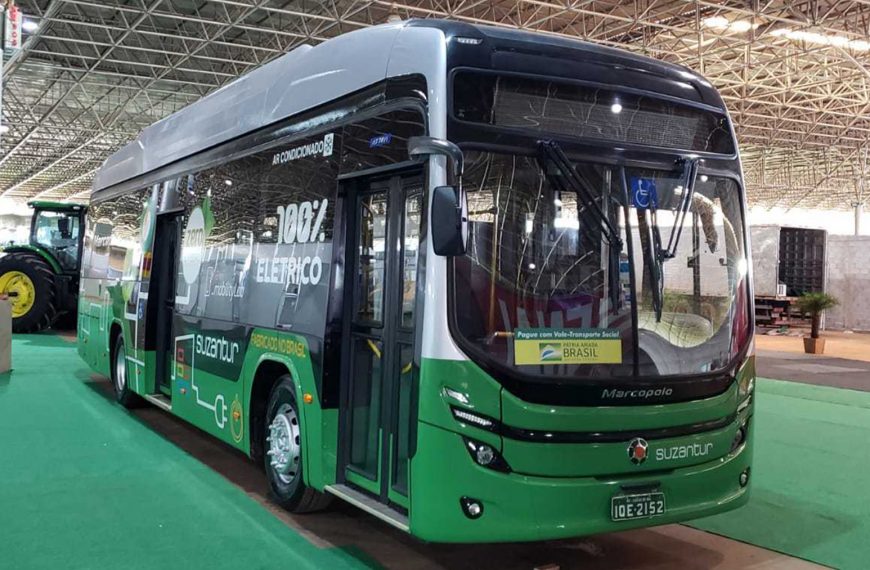 DF: Marcopolo expõe modelo elétrico na 18ª Semana Nacional de Ciência e Tecnologia