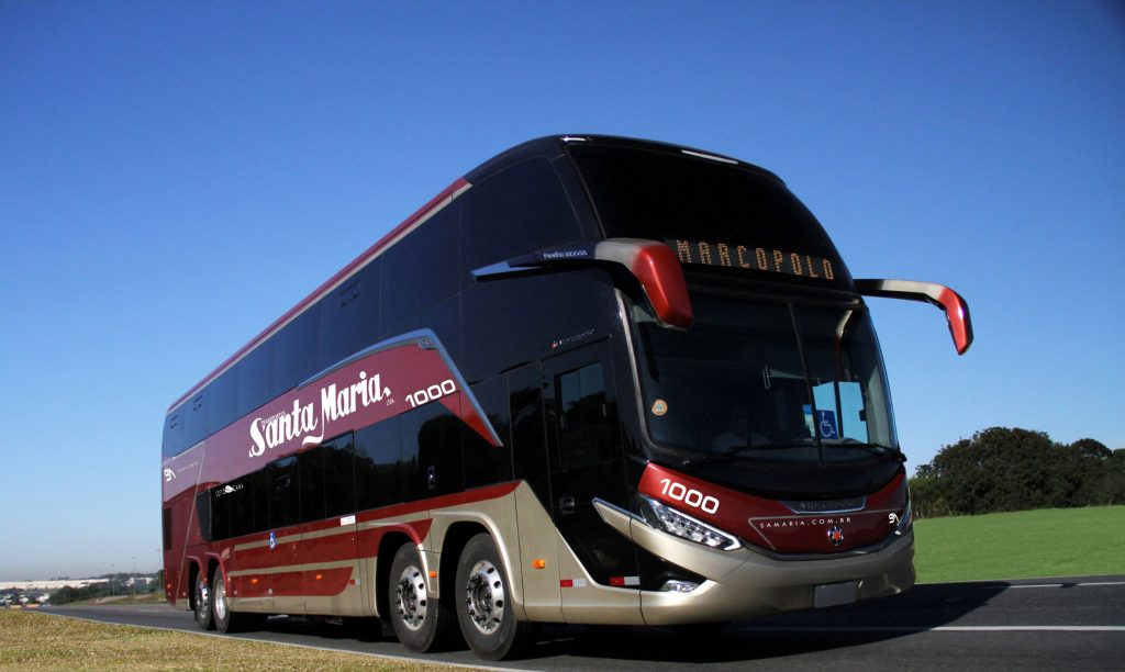 Transportes Santa Maria estreia novos ônibus Marcopolo G8 na rota São Paulo-Belo Horizonte 2 08122021 MP Sta Maria 02 Secco