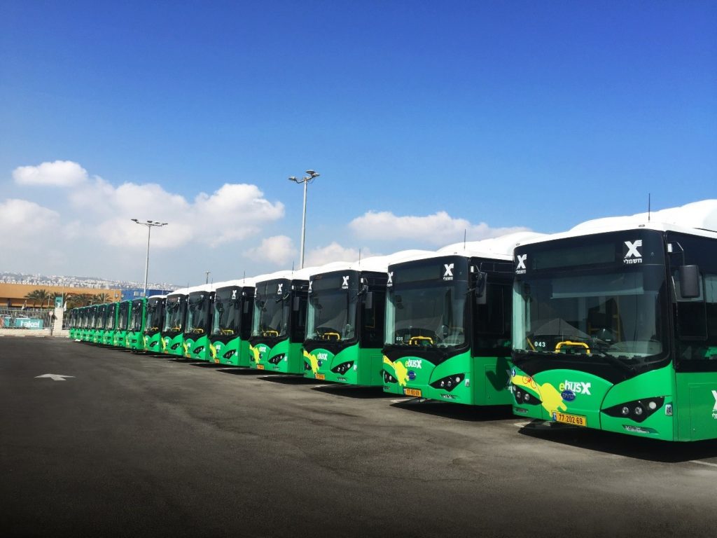 Internacional: BYD entrega frota de Ônibus Elétricos para Israel 2 Divulgacao BYD