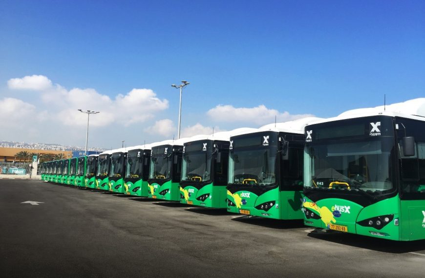 Internacional: BYD entrega frota de Ônibus Elétricos para Israel