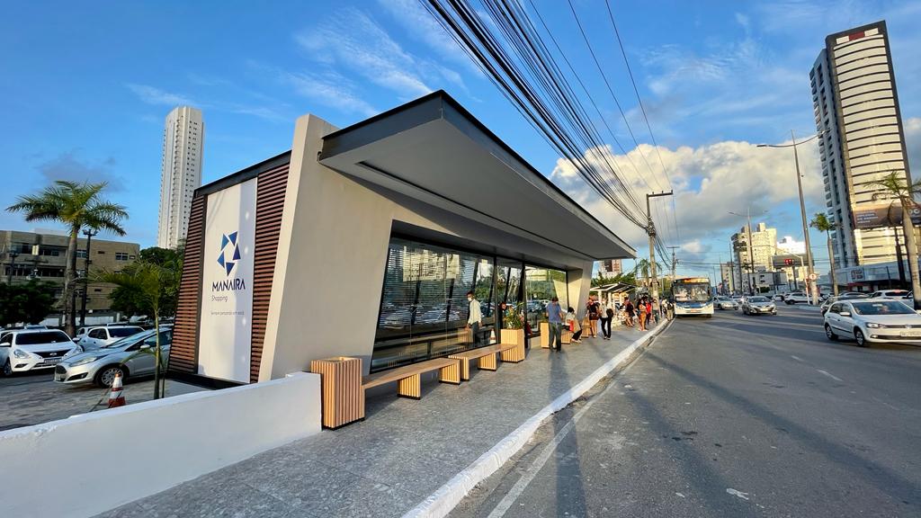 PB: Primeiro abrigo de ônibus climatizado está disponível à população de João Pessoa 2 Divulgacao PMJP