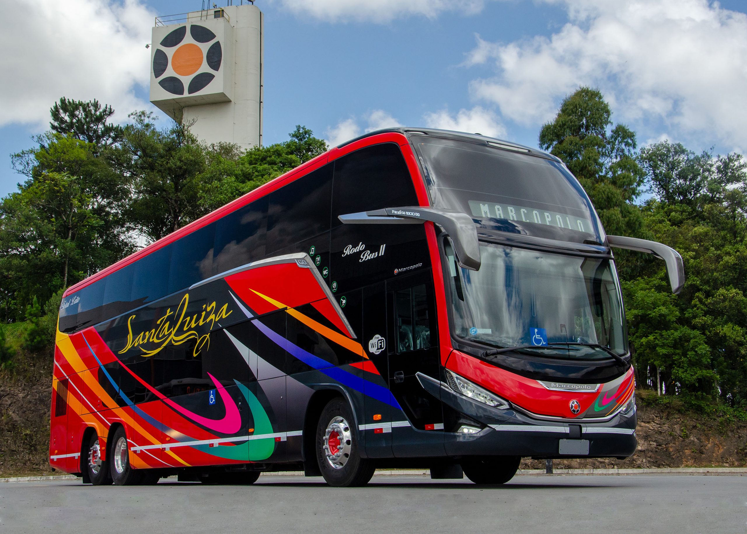 RS: Primeiro G8 DD do sul do país é adquirido pela Santa Luíza Transportes