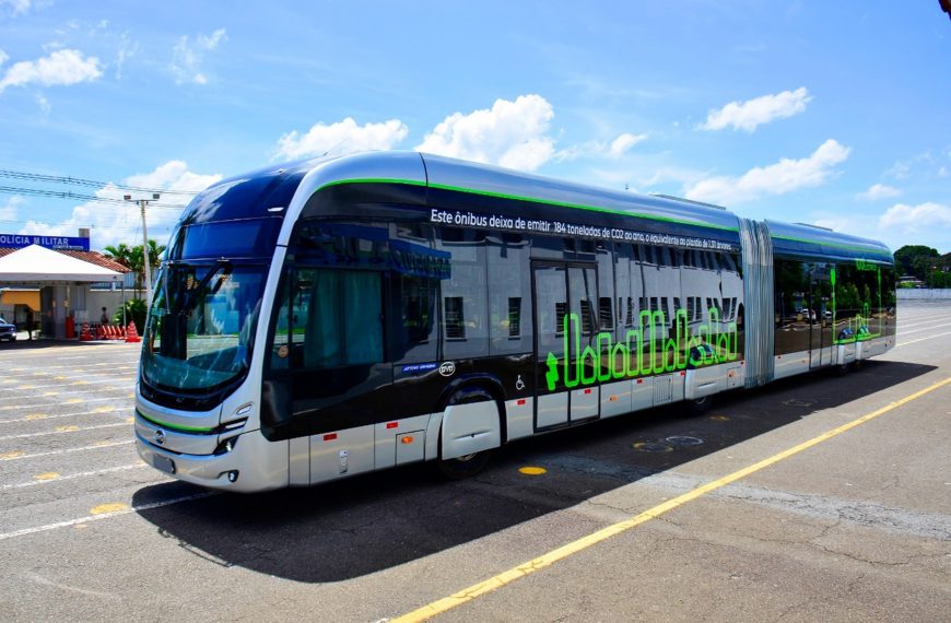 GO: Em Goiânia, primeiros ônibus elétricos devem compor frota do Eixo Anhanguera em abril de 2023