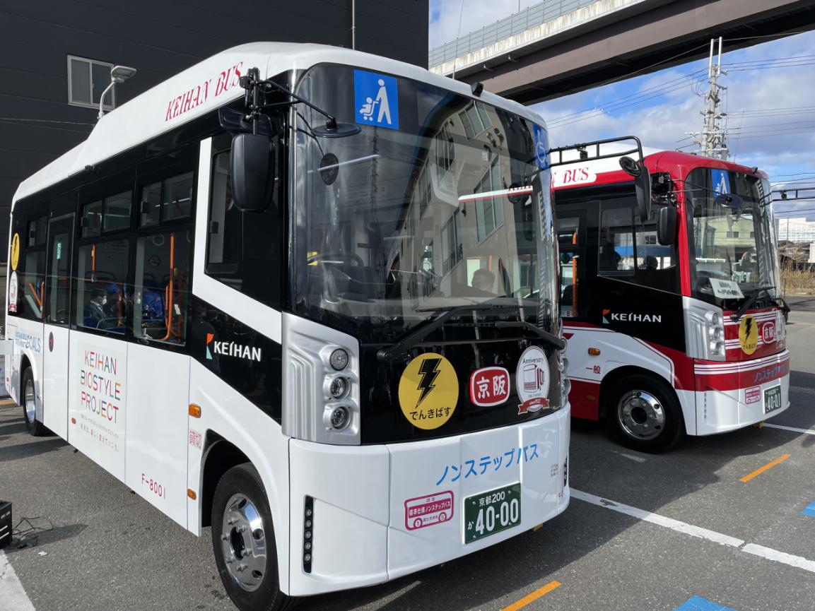 BYD entrega 4 ônibus elétricos para o primeiro circuito de transporte público 100% elétrico do Japão
