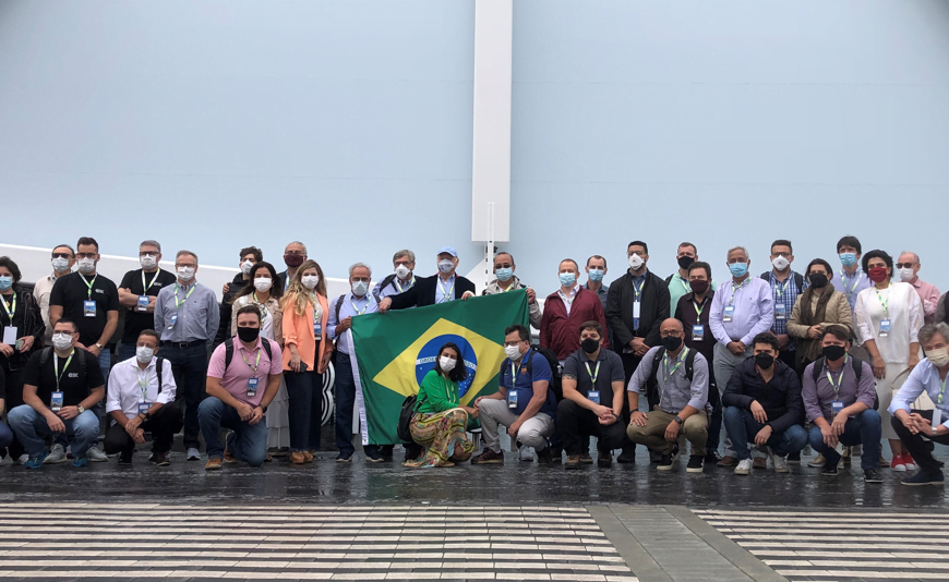 Delegação de empresários do transporte visita a Expo 2020 Dubai