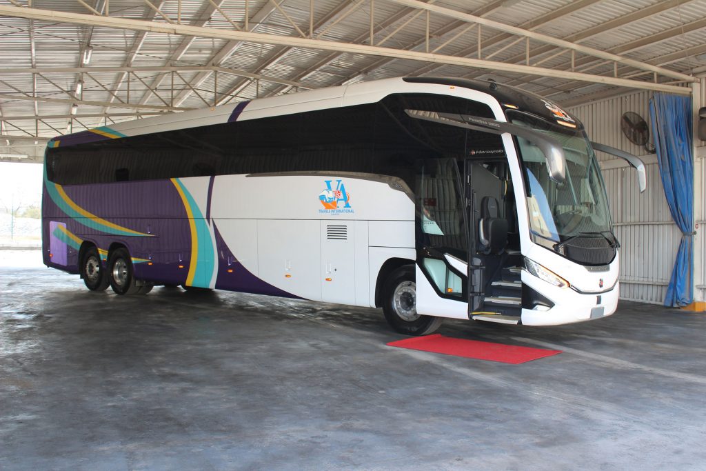 Internacional: Marcopolo entrega primeiro Paradiso G8 produzido no México 2 09022022 Marcopolo Mexico 1 Secco