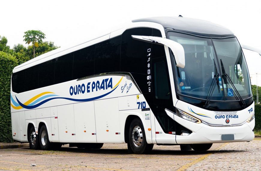 RS: Viação Ouro e Prata inova com ônibus Marcopolo Paradiso G8 1350
