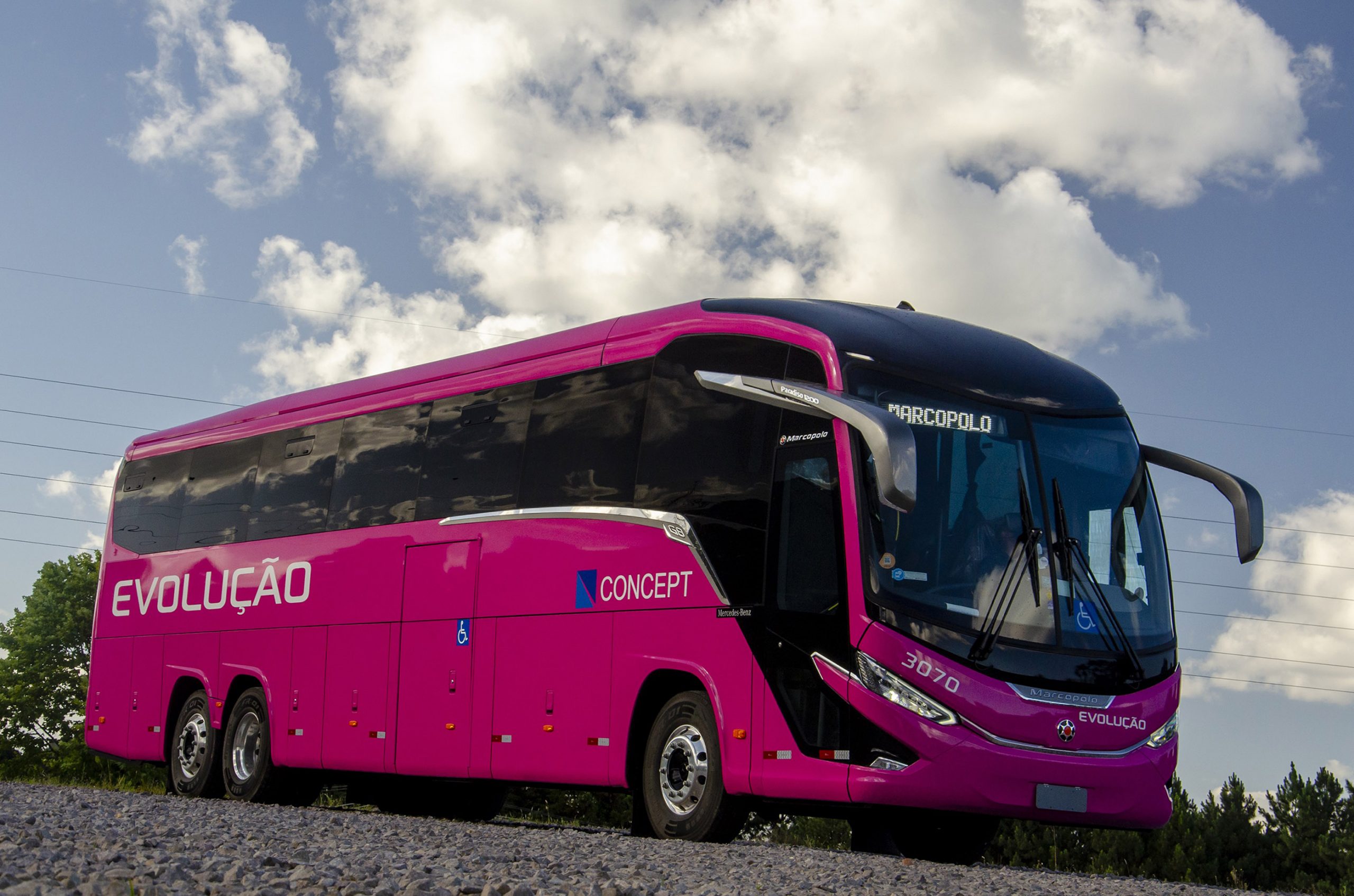 GO: Evolução Transporte e Turismo recebe oito ônibus Marcopolo Paradiso G8 1200