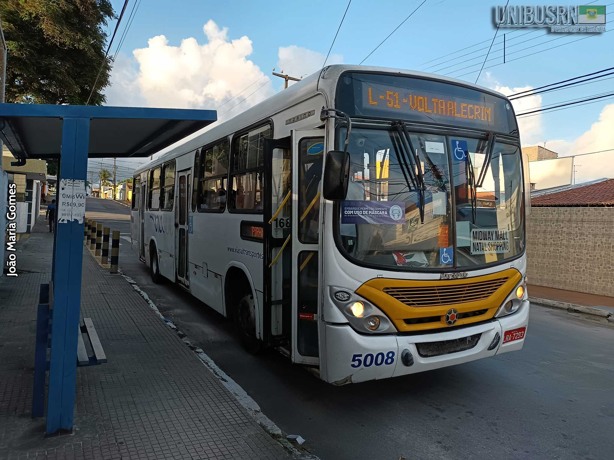 Natal: Mesmo sem autorização da STTU, Via Sul inicia nova operação de linhas do conjunto Pirangi