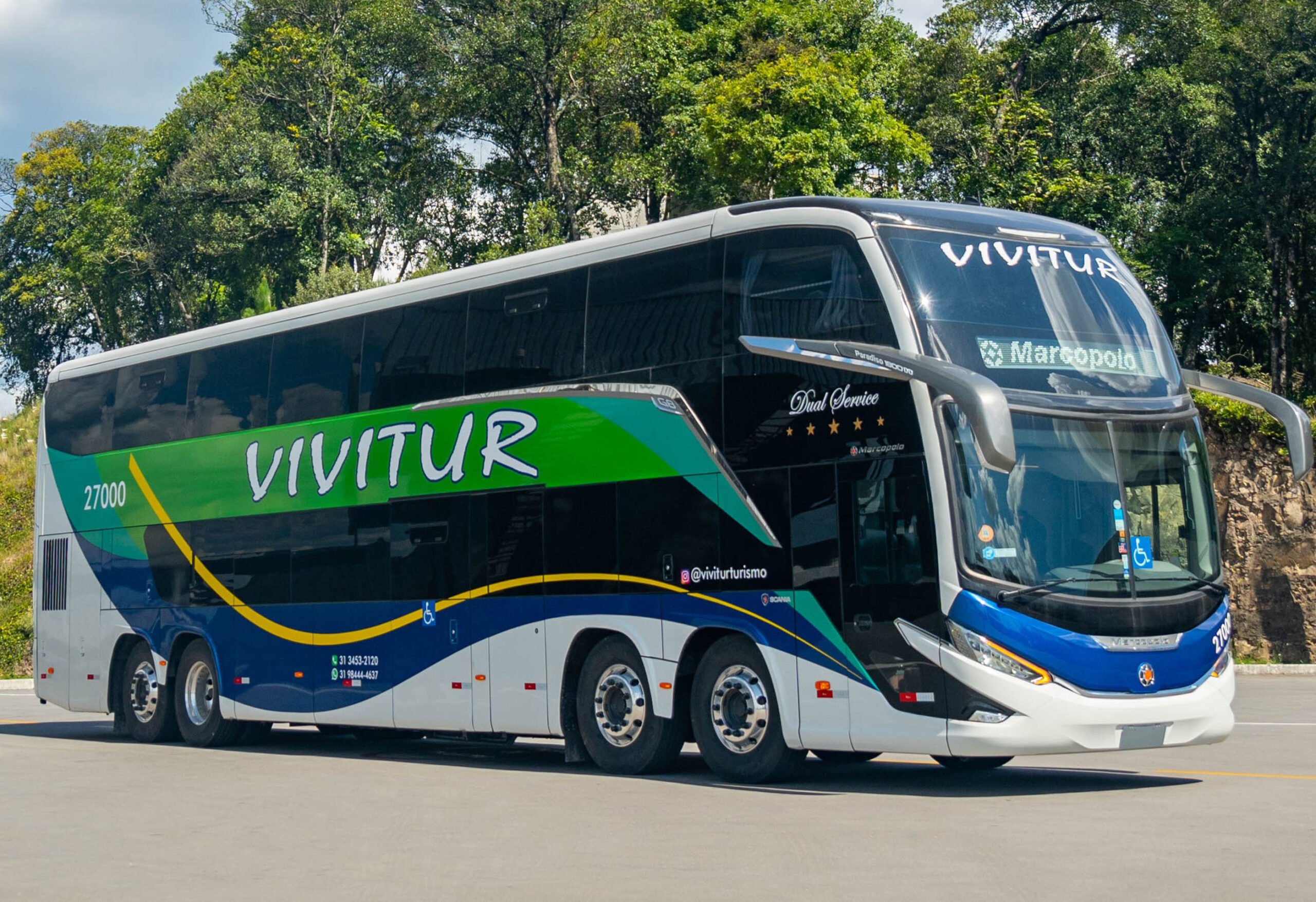 MG: Vivitur Transportes incorpora Paradiso G8 1800 DD à sua frota