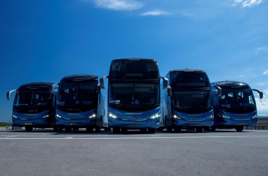 Linha G8 da Marcopolo conquista prêmio internacional de design na Alemanha