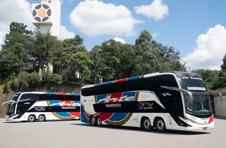 MG: GTE Locadora incorpora dois Paradiso G8 1800 DD, da Marcopolo, à frota