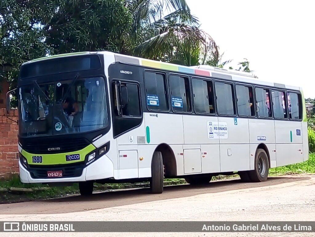 Prefeitura do Rio de Janeiro informa que irá aplicar multas para cada ônibus que foi levado para o Acre 2 Ricco AC 1980 OB