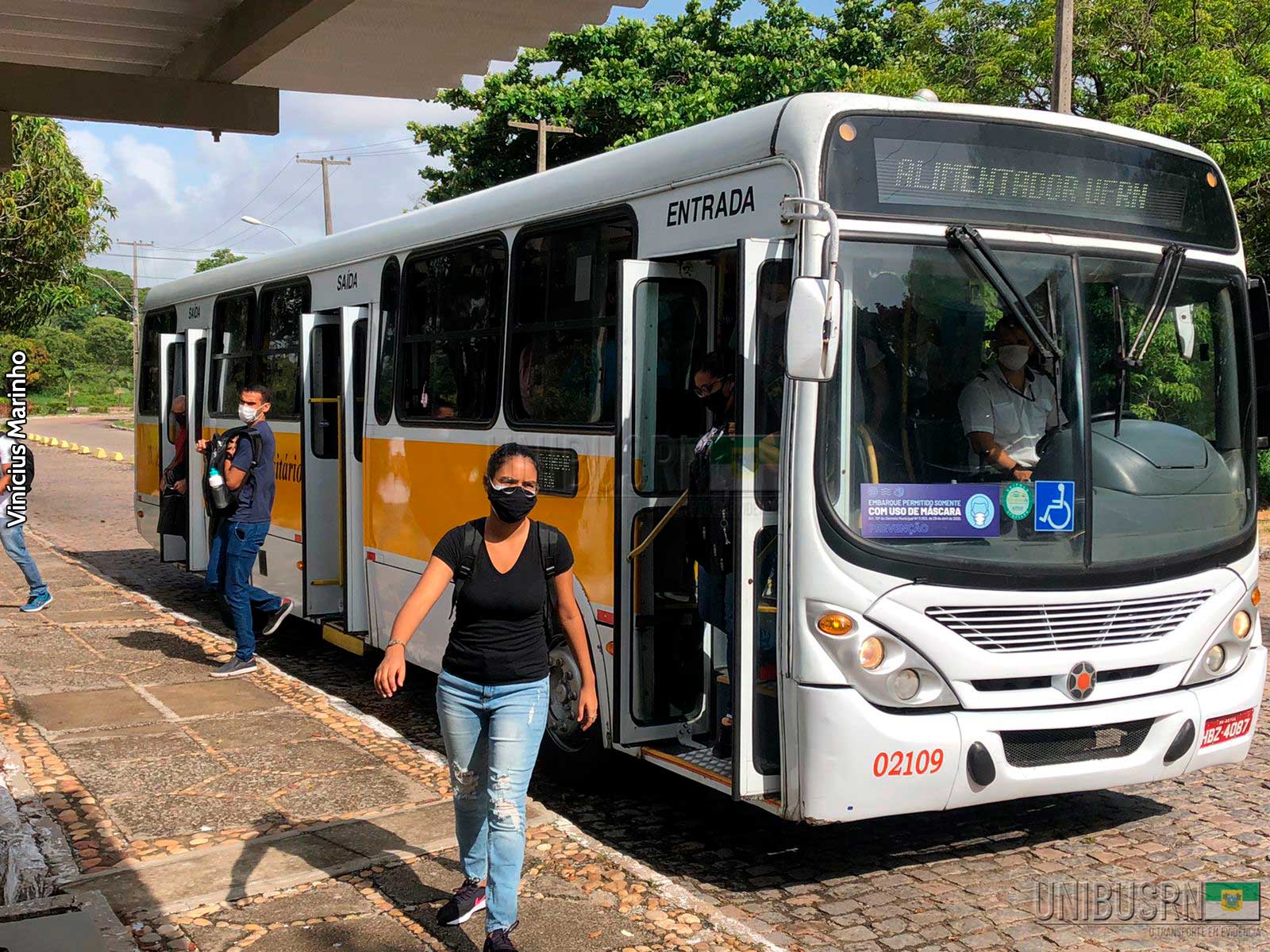 Polícia investiga série de importunações sexuais em ônibus circular da UFRN