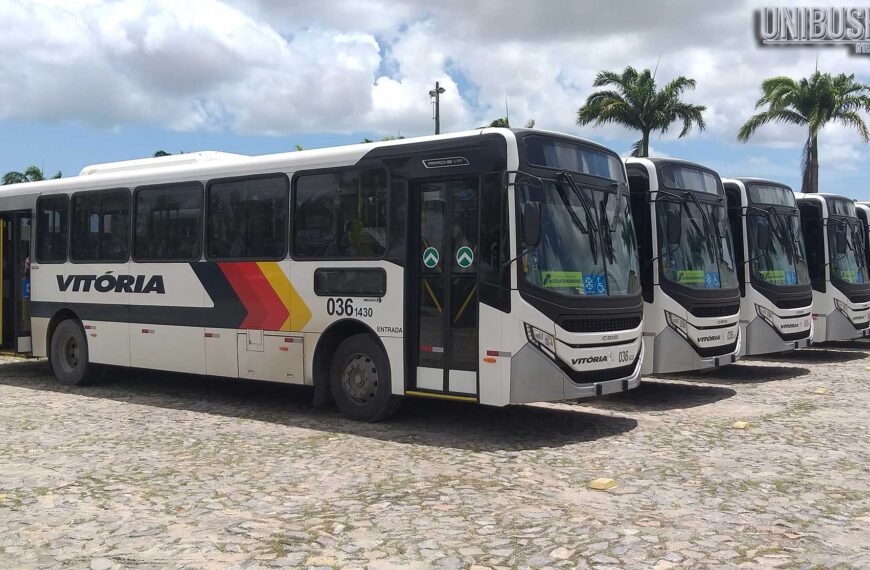 CE: Empresa Vitória renova sua frota com 20 ônibus zero quilômetro