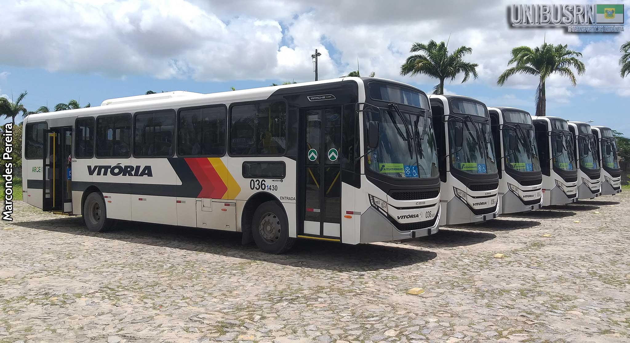 CE: Empresa Vitória renova sua frota com 20 ônibus zero quilômetro