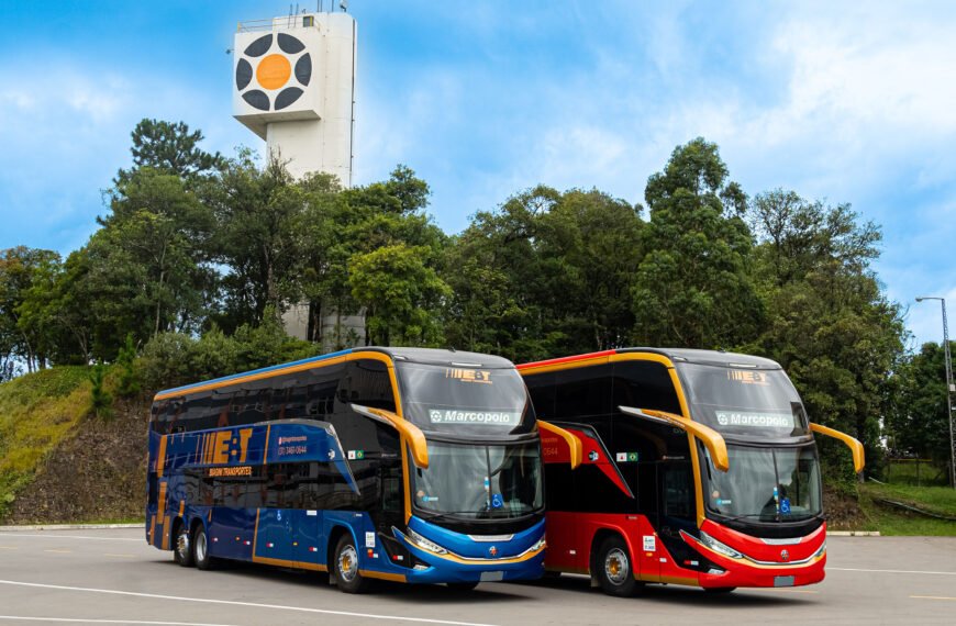 MG: Expresso Biagini renova frota com dois ônibus da linha G8 da Marcopolo
