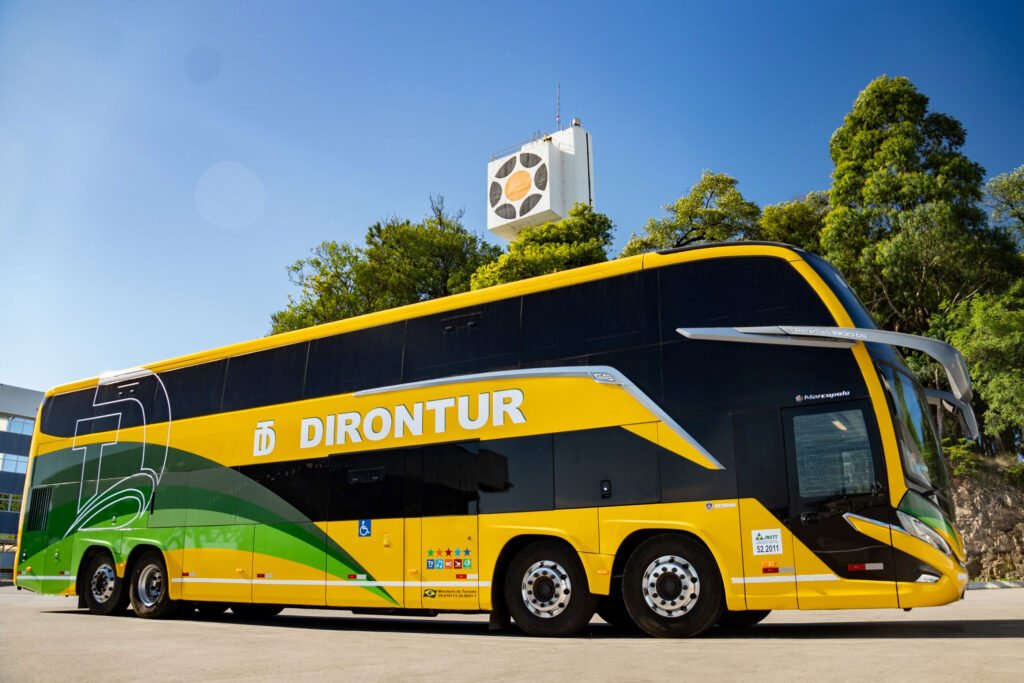 GO: Dirontur passa a operar com Paradiso G8 1800 DD da Marcopolo 2 14042022 MP Dirontur 1 Secco