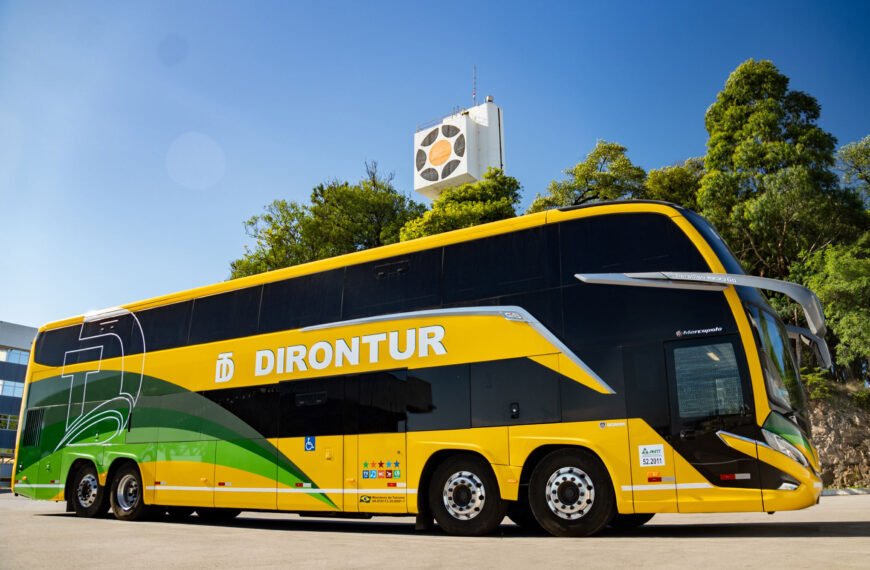 GO: Dirontur passa a operar com Paradiso G8 1800 DD da Marcopolo
