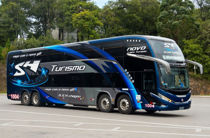 MG: Operadora SH Turismo recebe novo Marcopolo Paradiso G8 1800 DD