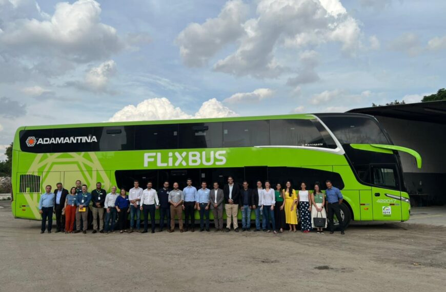 ANTT realiza visita técnica na empresa Flixbus