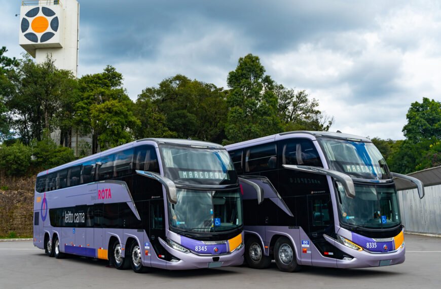BA: Rota Transportes renova sua frota com ônibus da linha G8 da Marcopolo