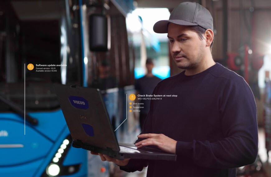 Volvo lança nova geração de sua plataforma de conectividade para ônibus