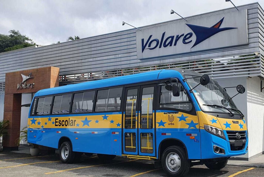 PR: Volare entrega micro-ônibus escolares para transporte de pessoas com necessidades especiais em Curitiba 2 04052022 Volare Unicarga 1 Secco