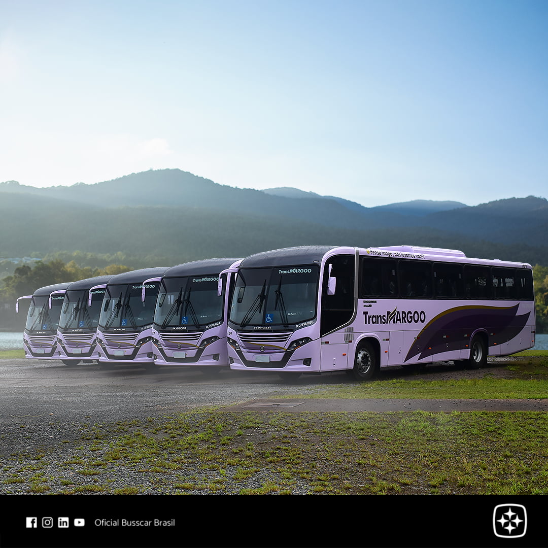 RJ: TransMargoo aumenta frota com sete novos veículos Busscar
