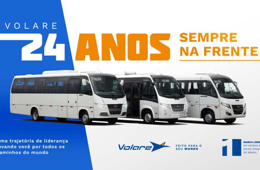 Volare completa 24 anos e reforça campanha “Sempre na Frente”