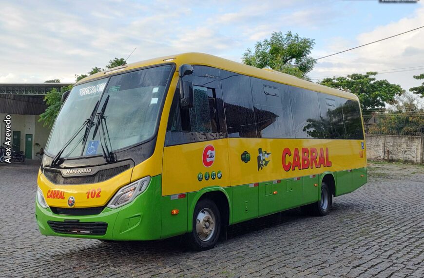Em comemoração aos seus 65 anos, Expresso Cabral renova frota com New Senior da Marcopolo