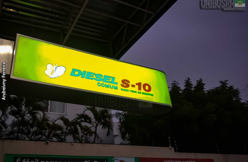 Preço médio do diesel cai em Natal e em outras capitais do país