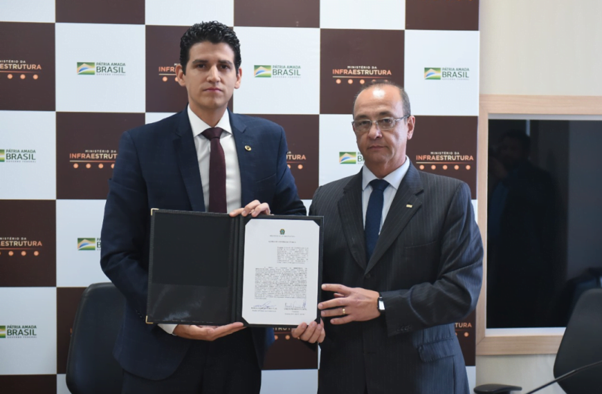 Sistema CNT assina acordo de cooperação com Ministério da Infraestrutura