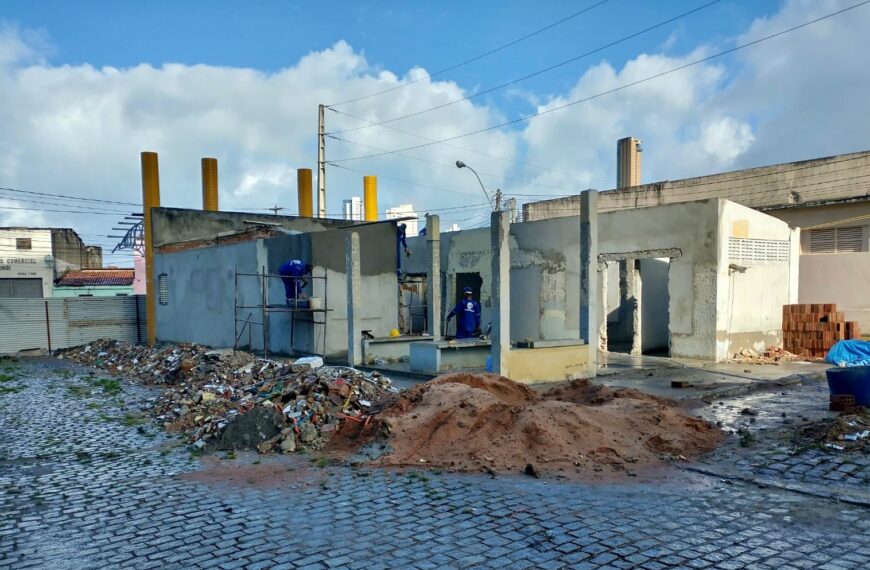 Obras avançam no Terminal das Rocas, em Natal