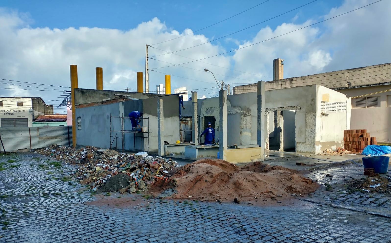 Obras avançam no Terminal das Rocas, em Natal