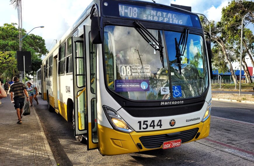 Natal: STTU altera locais de paradas de ônibus na Estrada da Redinha