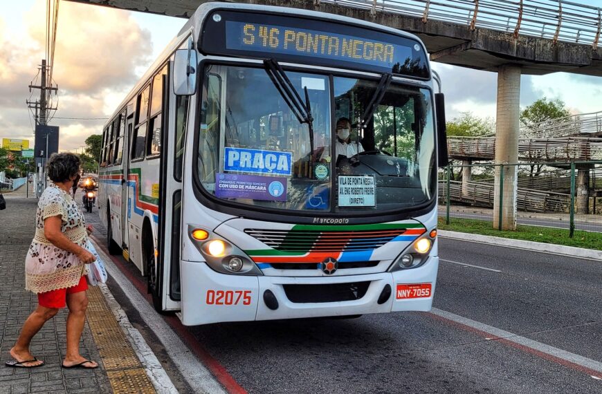 Em 3 anos, viagens do transporte público de Natal diminuem 52,8%