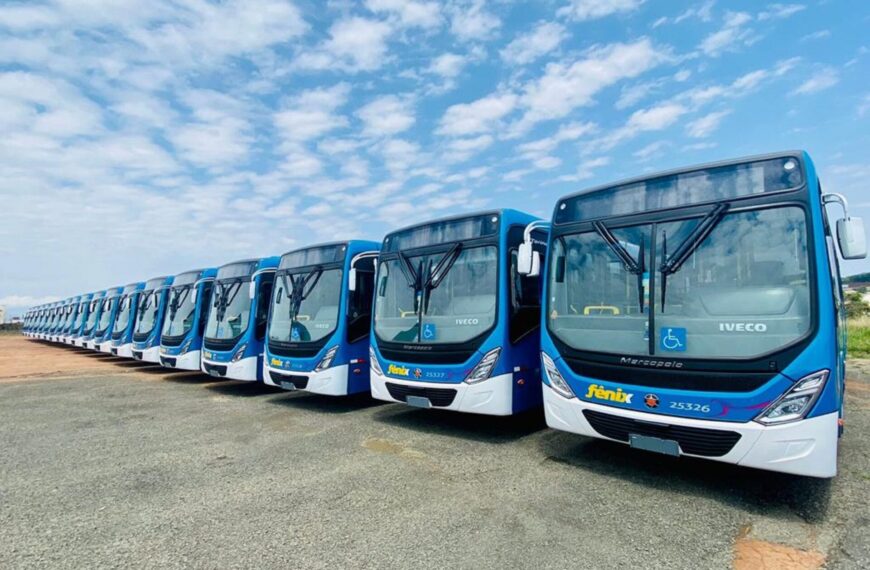 SP: Iveco entrega 19 ônibus novos para a Expresso Fênix, em Caraguatatuba