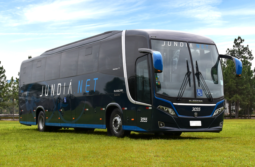 SP: Jundiá Transportadora adquire dez Vissta Buss 360 da Busscar