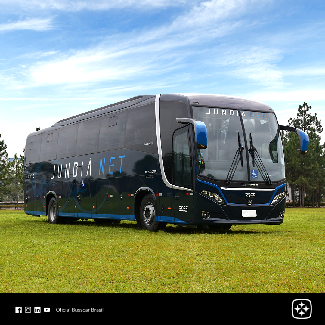 SP: Jundiá Transportadora adquire dez Vissta Buss 360 da Busscar