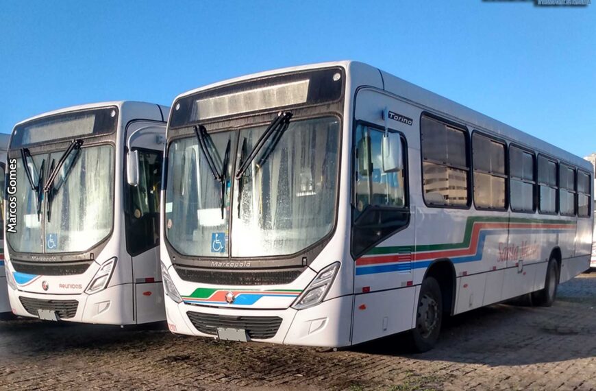 Duas empresas de ônibus de Natal renovam frota com ônibus zero quilômetro