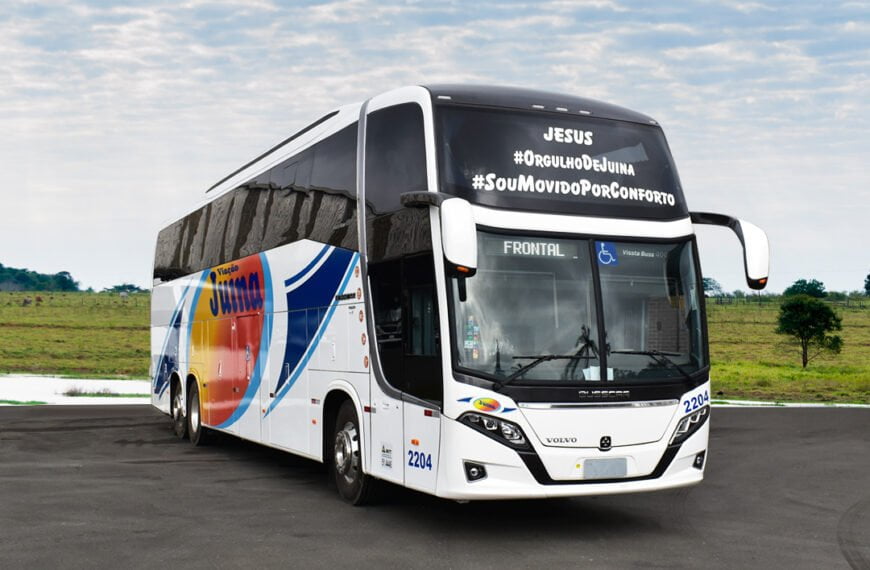 MT: Viação Juína adquire primeiro ônibus da Busscar