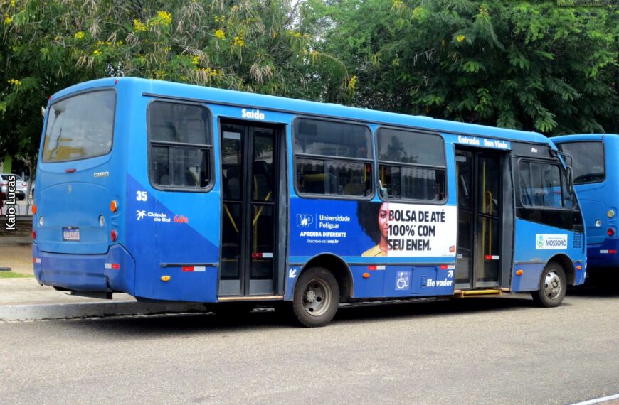 Ônibus circulam em Mossoró normalmente após paralisação de rodoviários