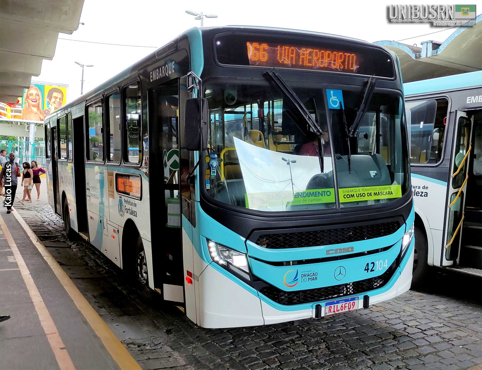 CE: Tarifa de ônibus em Fortaleza será reajustada para R$ 4,50
