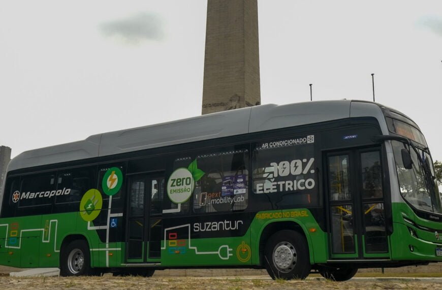 Marcopolo expõe ônibus elétrico Attivi no Salão da Mobilidade Elétrica e Cidades Inteligentes