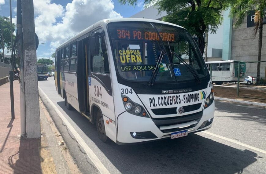 Linhas do transporte opcional de Natal farão integração com o RN Card