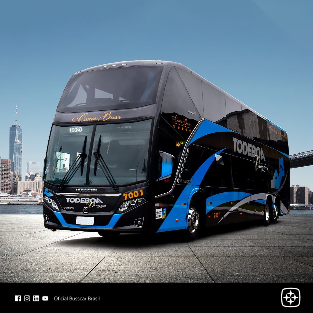 RS: Todeboa Viagens adquire seu primeiro Busscar Vissta Buss DD