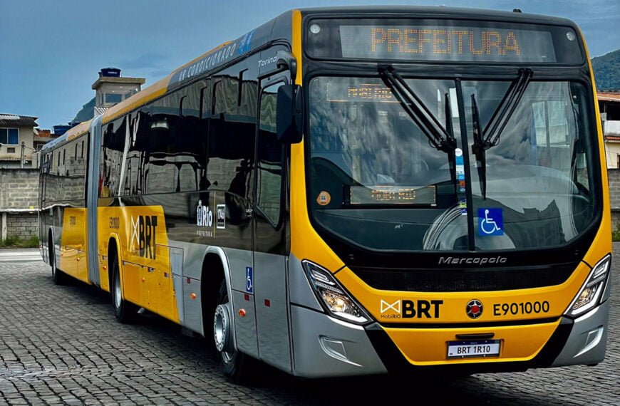 Marcopolo e Volkswagen vencem licitação e RJ terá 100 novos ônibus padrão com tecnologia Euro VI