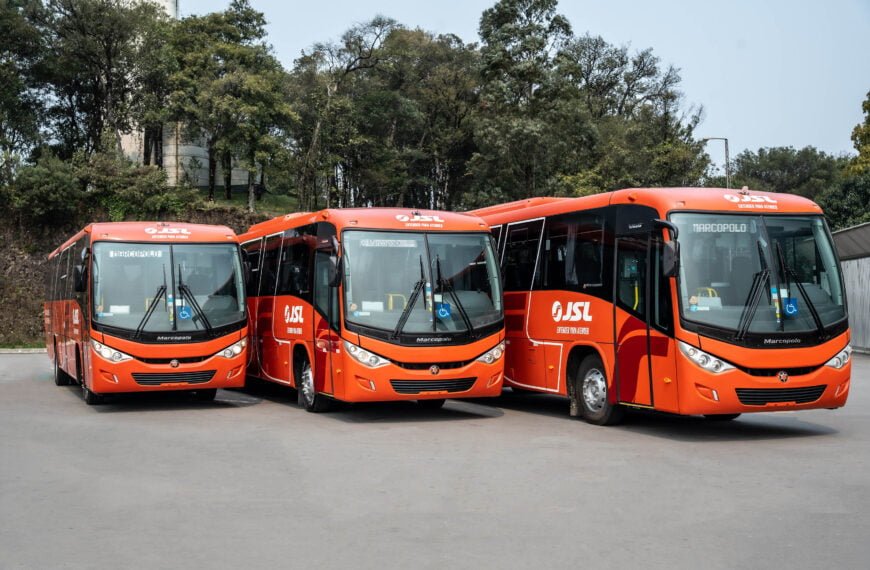 SP: JSL adquire 75 novos ônibus Marcopolo Ideale 800