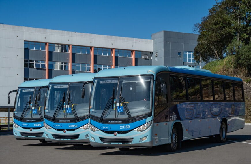 Mercedes-Benz vende 60 ônibus para operação de fretamento da Viação São Luiz em Minas Gerais